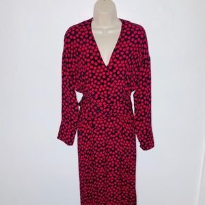 Zara Limited Edition Polka Dot Maxi Dress